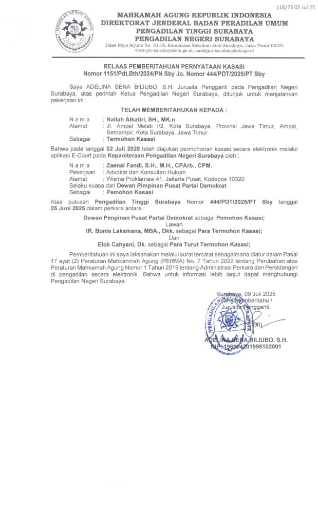 PEMEBIRTAHUAN UMUM 1151PdtBth NAILAH